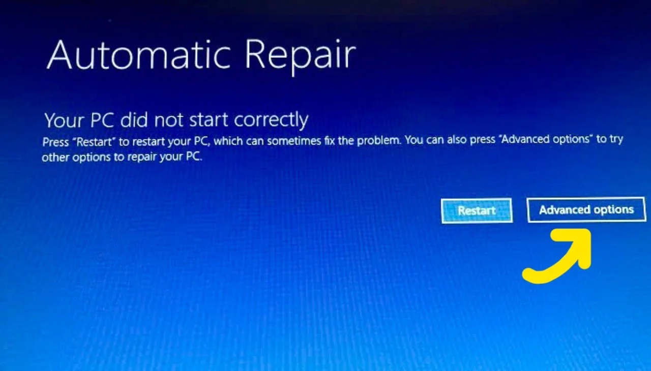 Cách sửa Autumatic repair trên window 11 bằng Safe Mode