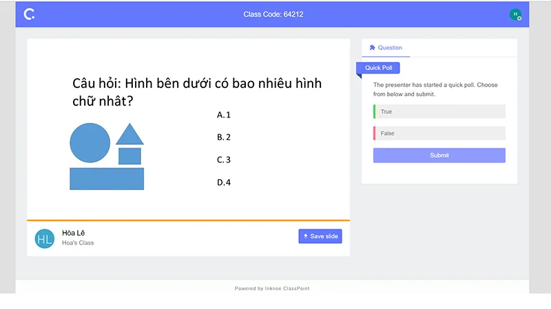 sử dụng Classpoint Pro