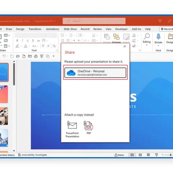 Sự kết hợp hoàn hảo cho bài thuyết trình đẳng cấp: PowerPoint OneDrive