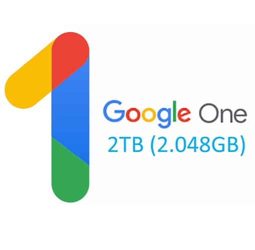 Google One 2TB