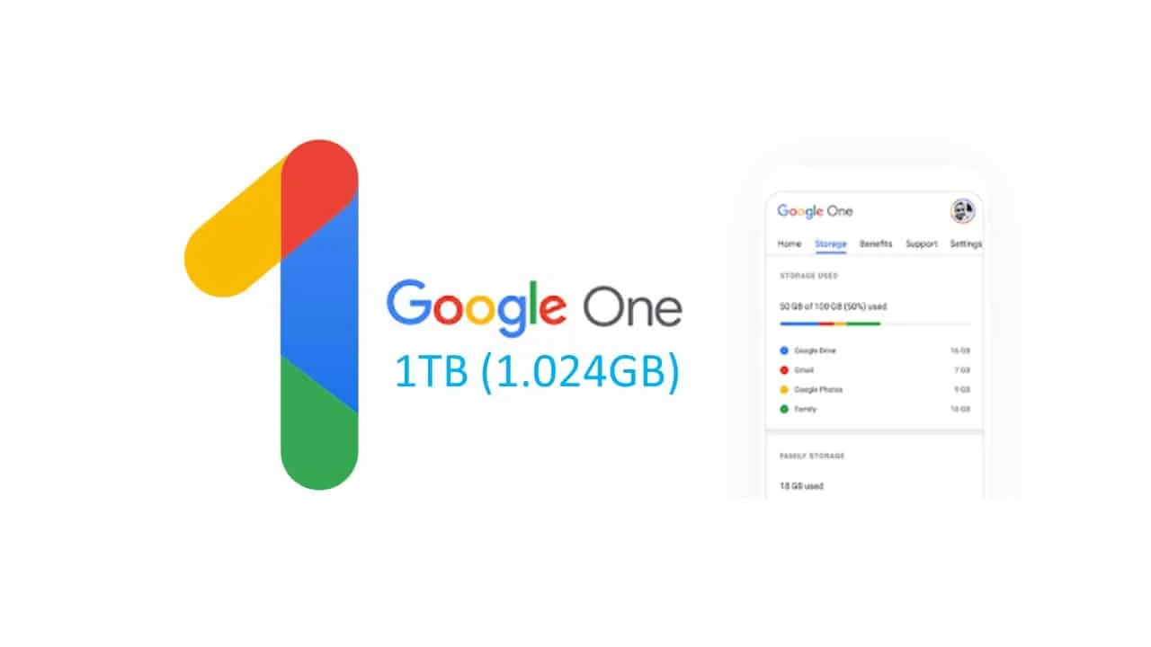 Google One 1TB